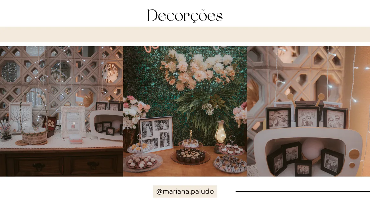 Produção, Decoração, Cerimonial e Celebrante — Decoração em Novo Hamburgo