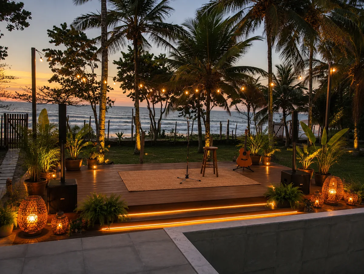 Casa Pé na Areia em Ubatuba para Eventos Corporativos, Workshops e Gravações Profissionais — foto 2