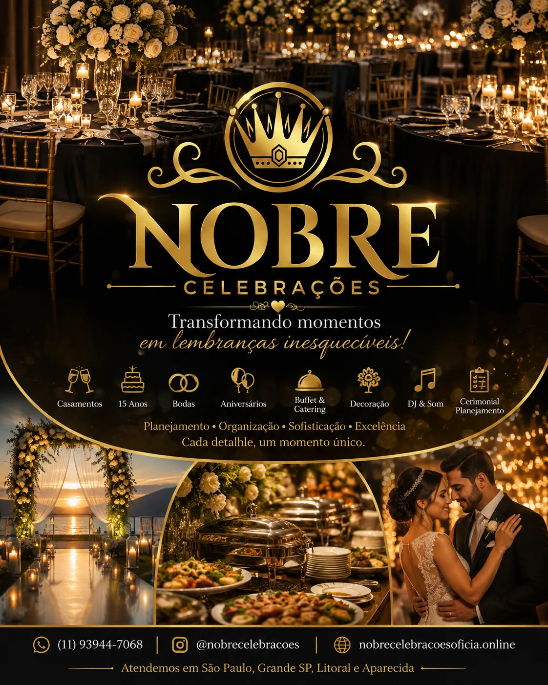 Nobre Celebrações — Buffet / Catering em São Paulo