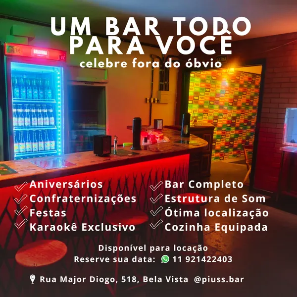 Espaço para Festa com Bar, Karaokê e Churrasqueira — Salão de Festas em São Paulo