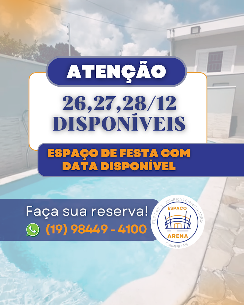 Espaço Arena Campinas — Sítio em Campinas