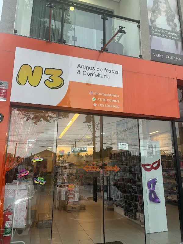 N3 Artigos de festas e de confeitaria — Bolos e Doces em São José dos Campos, SP