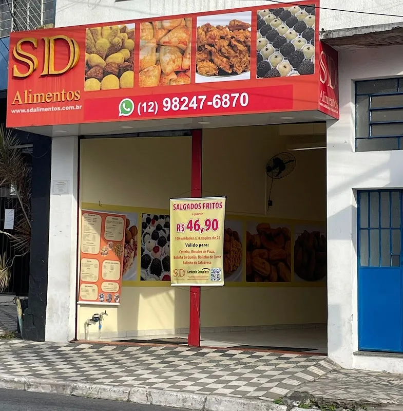 SD Alimentos — Salgados em Taubaté, SP