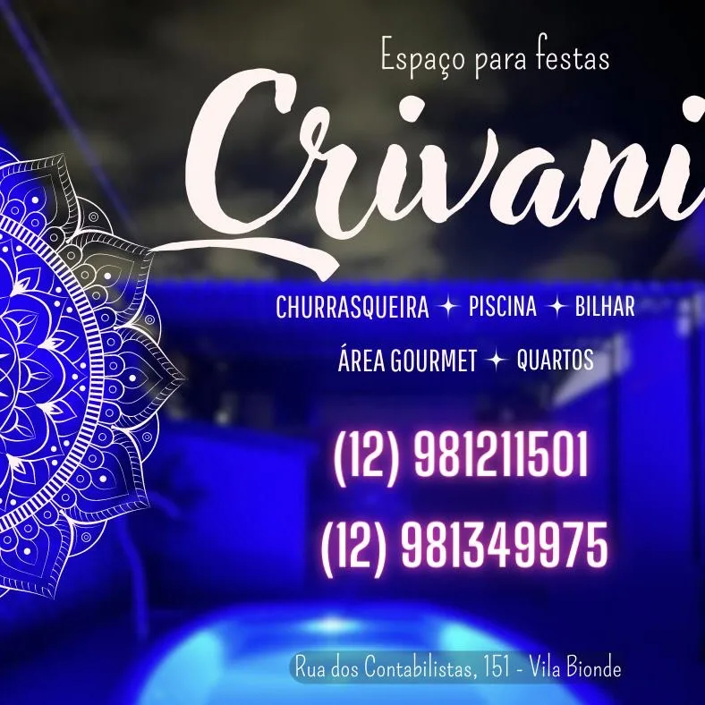 Espaço Crivani - Eventos e Confraternizações — Salão de Festas em Cruzeiro, SP