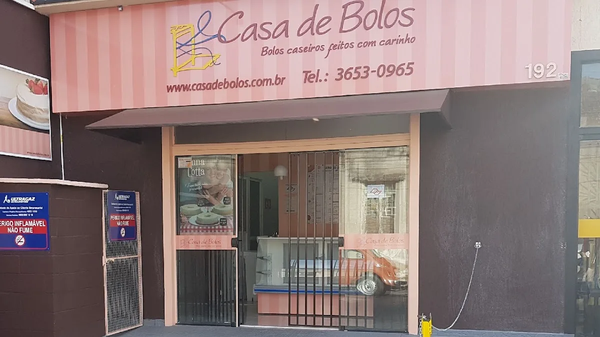 Casa de Bolos Caçapava — Bolos e Doces em Caçapava